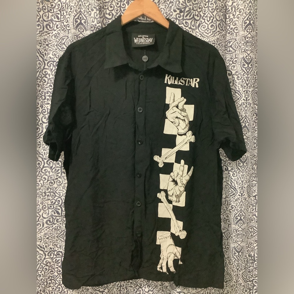 Killstar Wednesday Collaboration Graphic Men's Shirt